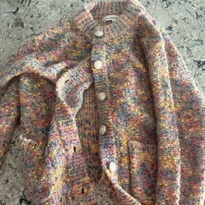 Heartloom Multicolor Knit Cardigan
